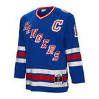 Mark Messier New York Rangers Captain Patch 1993/94 Blue Line Player Jersey - Blue