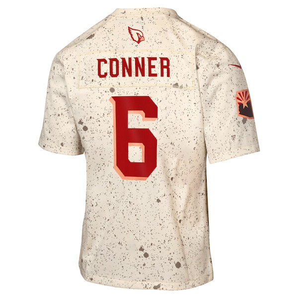 James Conner Arizona Cardinals Nike Youth 2025 Rivalries Collection Game Jersey - Natural