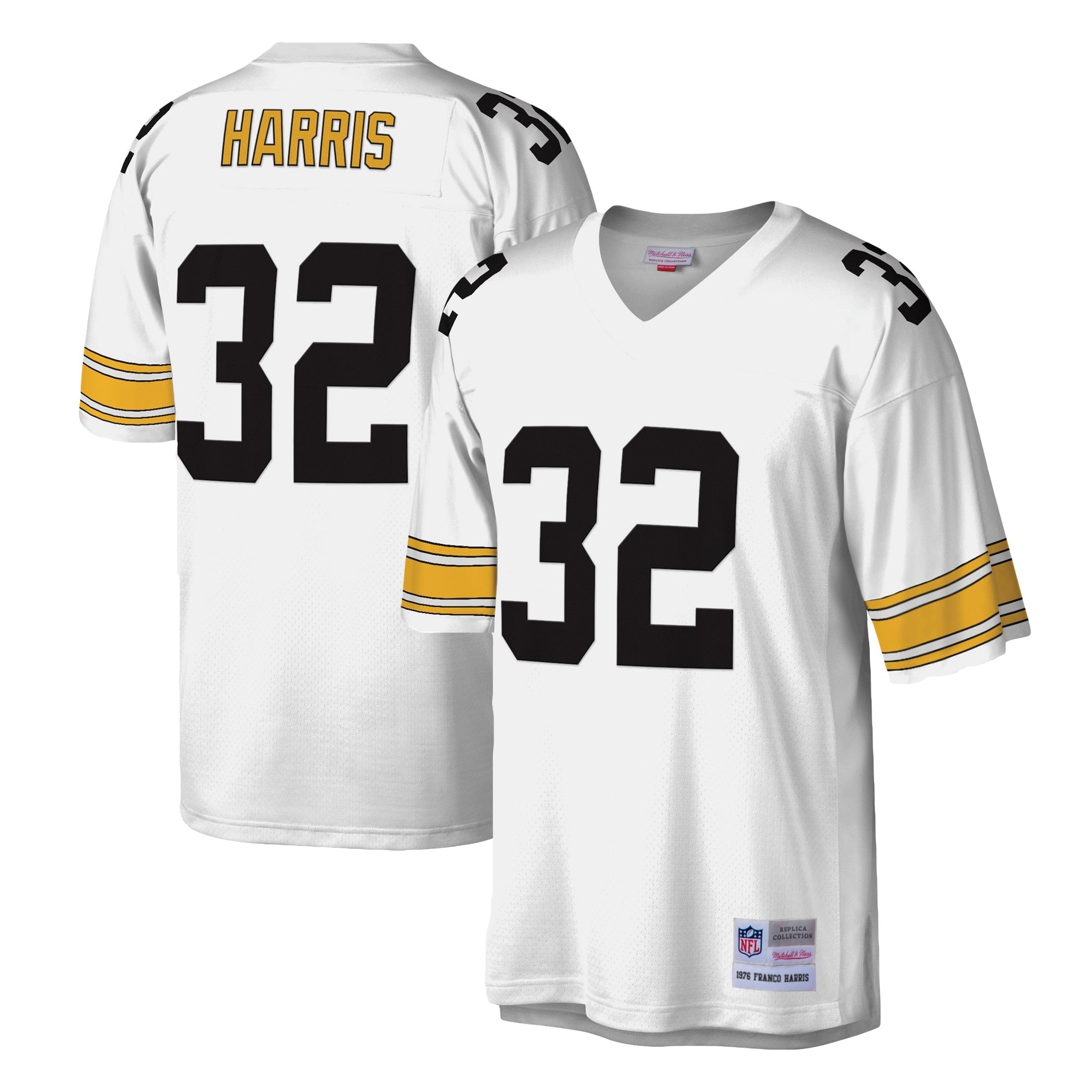 Franco Harris Pittsburgh Steelers Legacy Replica Jersey - Black/White