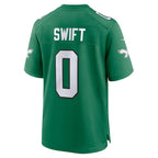 D'Andre Swift Philadelphia Eagles Nike Alternate Game Jersey - Kelly Green