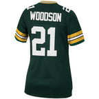 Charles Woodson Green Bay Packers Women's 2010 Legacy Replica Player Jersey - Green