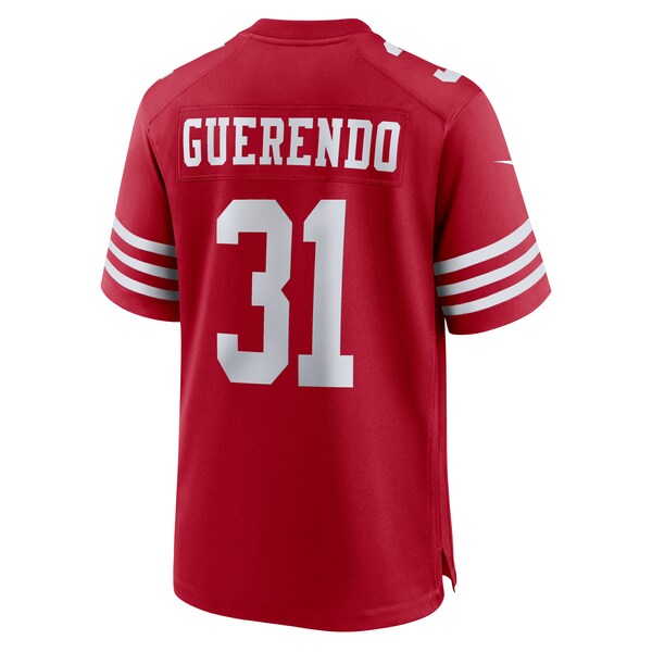 Isaac Guerendo San Francisco 49ers Nike  Game Jersey -  Scarlet