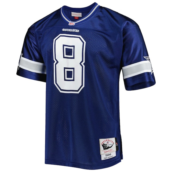 Troy Aikman Dallas Cowboys 1996 Authentic Throwback Retired Player Jersey - Navy