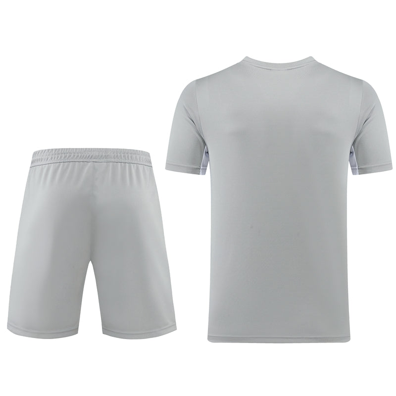 Nike Short Sleeve Training Jersey Set-ND01- Light Gray