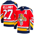 Scott Mellanby Florida Panthers Alternate Captain's Patch 1995/96 Blue Line Player Jersey - Red
