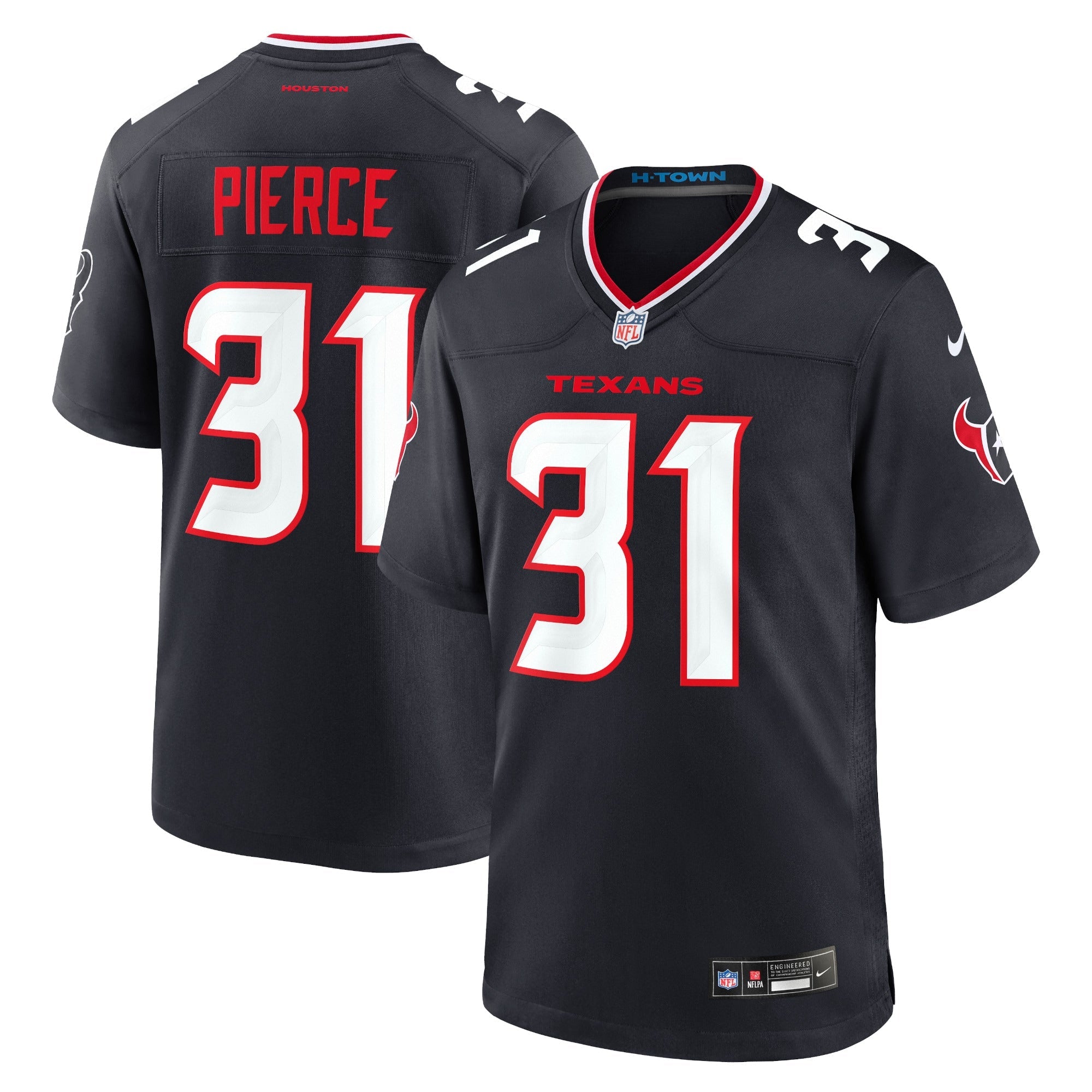 Dameon Pierce Houston Texans Nike Alternate Game Jersey - Red