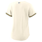 Milwaukee Brewers Nike Women's Home Replica Team Jersey - Cream