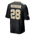 Tre Herndon New Orleans Saints Nike  Game Jersey -  Black