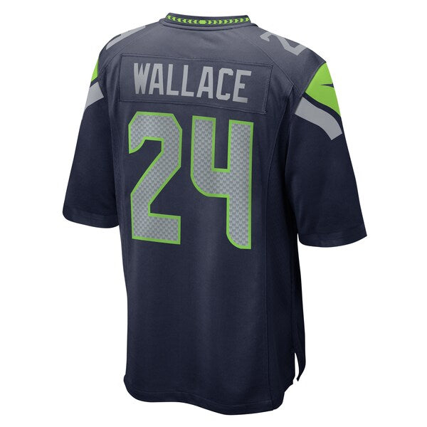 K'Von Wallace Seattle Seahawks Nike  Game Jersey -  College Navy