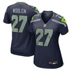 Riq Woolen Seattle Seahawks Nike Women's Team Game Jersey -  College Navy/Neon Green/Navy/Royal