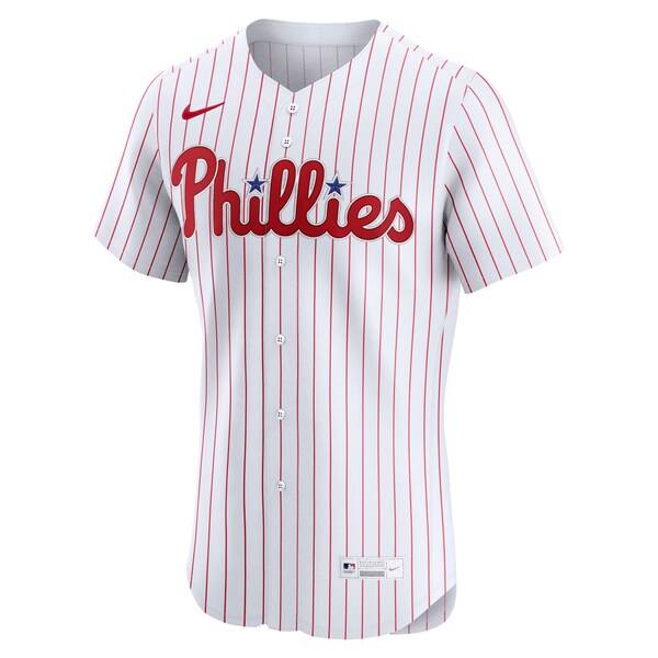 Philadelphia Phillies Nike Home Elite Jersey - White/Cream/Light Blue