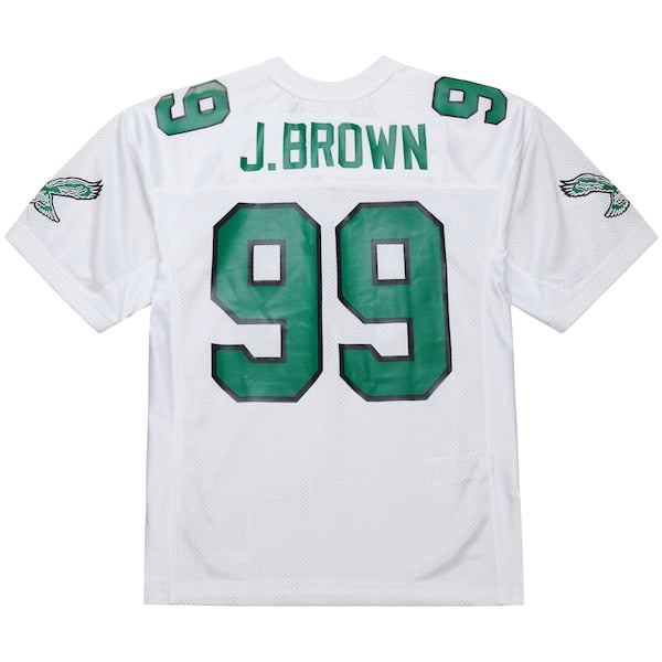 Jerome Brown Philadelphia Eagles  1991 Authentic Throwback Retired Player Jersey - White