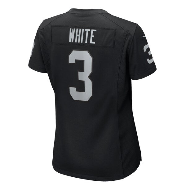 Zamir White Las Vegas Raiders Nike Women's  Game Jersey -  Black