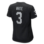 Zamir White Las Vegas Raiders Nike Women's  Game Jersey -  Black