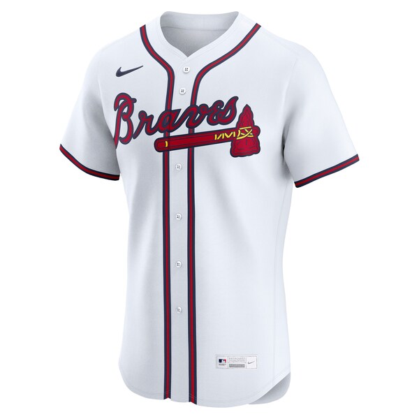 Ronald Acuña Jr. Atlanta Braves Nike Home Elite Player Jersey - White/Red/Navy