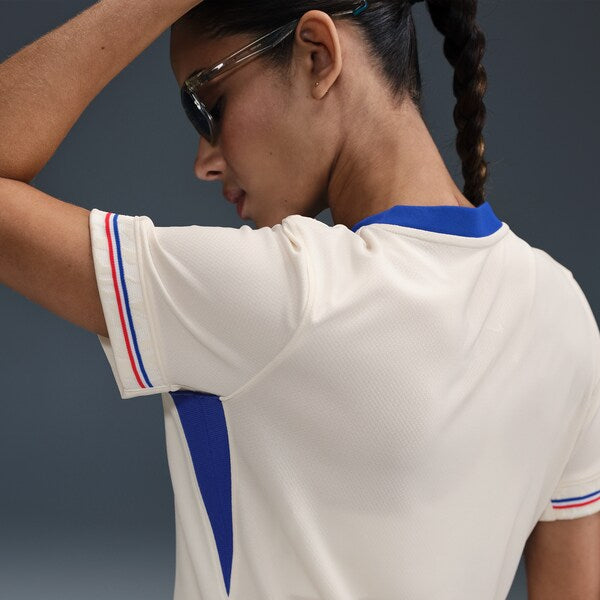 France National Team Nike Women's 2025/26 Away Replica Jersey - Cream