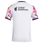 New England Revolution adidas 2024 Pride Pre-Match Top - White