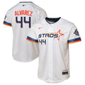 Yordan Alvarez Houston Astros Nike Youth 2025 City Connect Limited Player Jersey - White