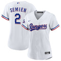Marcus Semien Texas Rangers Nike Women's Home 2023 World Series Champions Replica Player Jersey - White