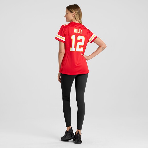 Jared Wiley Kansas City Chiefs Nike Women's  Game Jersey -  Red