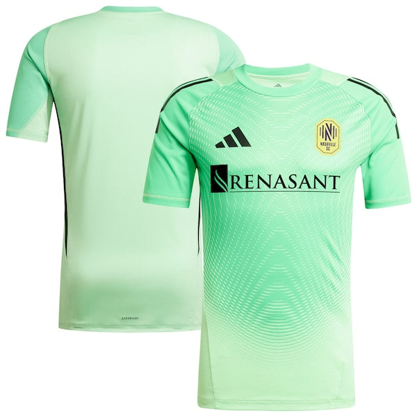 Nashville SC adidas 2025 Goalkeeper Jersey - Green