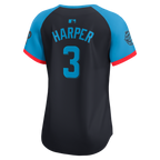 Bryce Harper National League Nike Women's 2024 MLB All-Star Game Limited Player Jersey - Navy