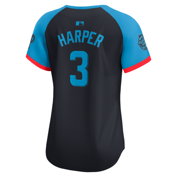 Bryce Harper National League Nike Women's 2024 MLB All-Star Game Limited Player Jersey - Navy