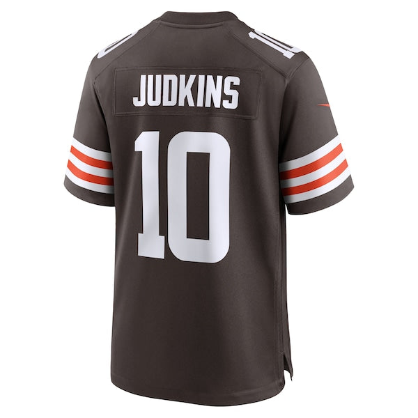 Quinshon Judkins Cleveland Browns Nike 2025 NFL Draft Game Jersey - Brown