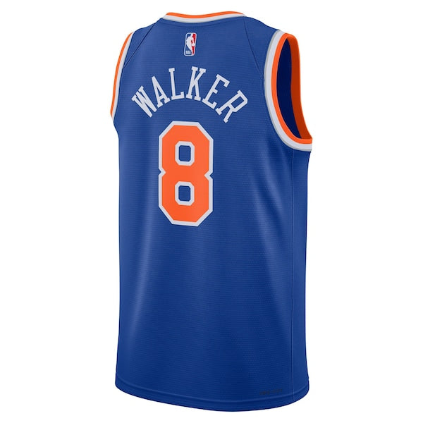 Kemba Walker New York Knicks Nike Unisex Swingman Jersey - Icon Edition - Blue