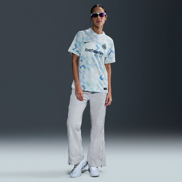 Inter Milan Nike Women's 2025/26 Away Replica Jersey - Aqua