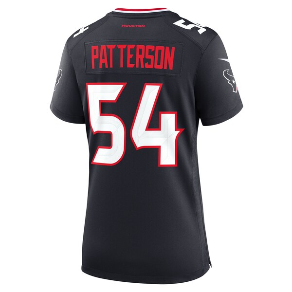 Jarrett Patterson Houston Texans Nike Women's Team Game Jersey -  Navy
