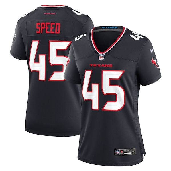 E.J. Speed Houston Texans Nike Women's Team Game Jersey -  Navy