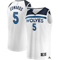Anthony Edwards Minnesota Timberwolves  Youth Fast Break Replica Player Jersey - Association Edition - White