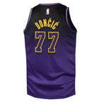 Luka Dončić Los Angeles Lakers Nike City Edition Swingman Jersey 2024 - Purple