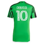 Sebastián Driussi Austin FC adidas 2024 Las Voces Kit Replica Jersey - Green