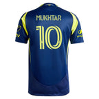 Hany Mukhtar Nashville SC adidas 2025 The Heart Of Nashville Kit Authentic Player Jersey - Navy
