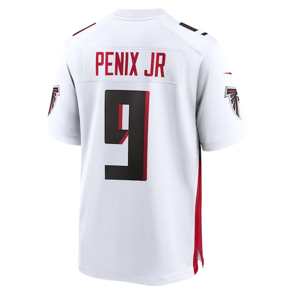 Michael Penix Jr. Atlanta Falcons Nike Game Jersey -  White/Black/Red