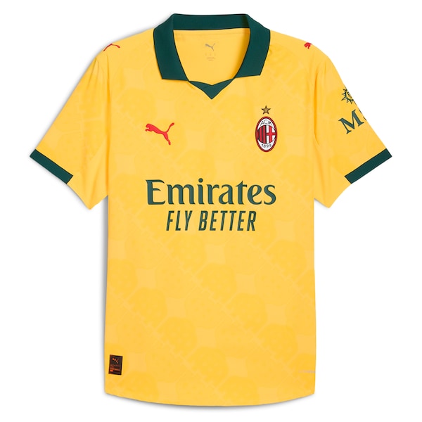 AC Milan Puma 2025/26 Third Authentic Jersey - Yellow