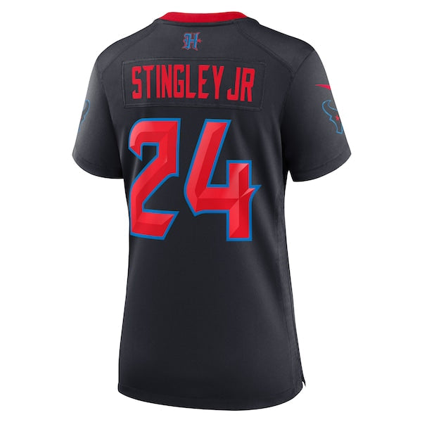 Derek Stingley Jr. Houston Texans Nike Women's Alternate Game Jersey - Navy