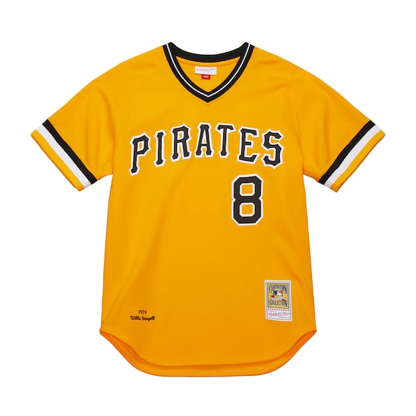 Willie Stargell Pittsburgh Pirates  1979 Throwback Authentic Jersey - Gold/White