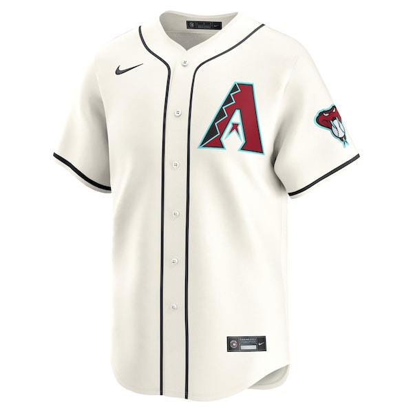 Jordan Lawlar Arizona Diamondbacks Nike Home Limited Player Jersey - White
