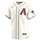 Jordan Lawlar Arizona Diamondbacks Nike Home Limited Player Jersey - White