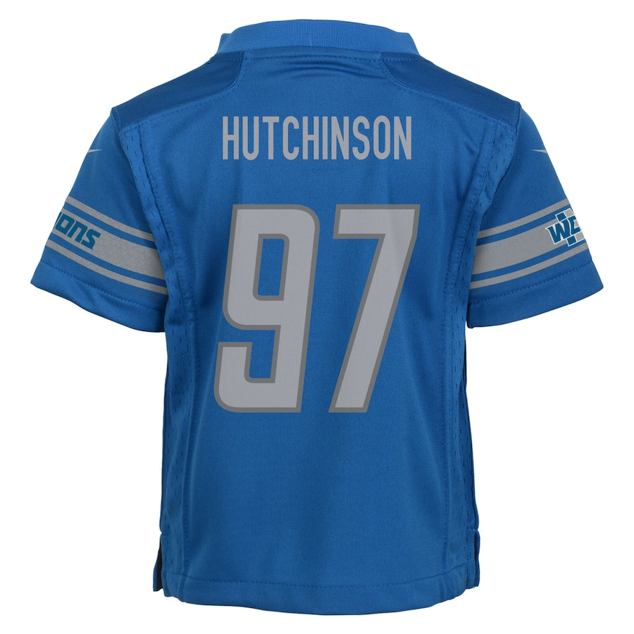 Aidan Hutchinson Detroit Lions Nike Preschool Game Jersey - Blue
