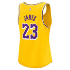 LeBron James Los Angeles Lakers  Women's Fast Break Player Jersey - Icon Edition - Gold