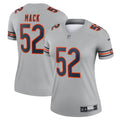 Khalil Mack Chicago Bears Nike Women's Inverted Legend Jersey - Gray