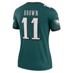 A.J. Brown Philadelphia Eagles Nike Women's Legend Jersey - Midnight Green