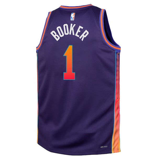 Devin Booker Phoenix Suns Nike Youth  Swingman Replica Jersey - City Edition - Purple