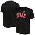 Chicago Bulls Profile Big & Tall Pop Jersey - Black