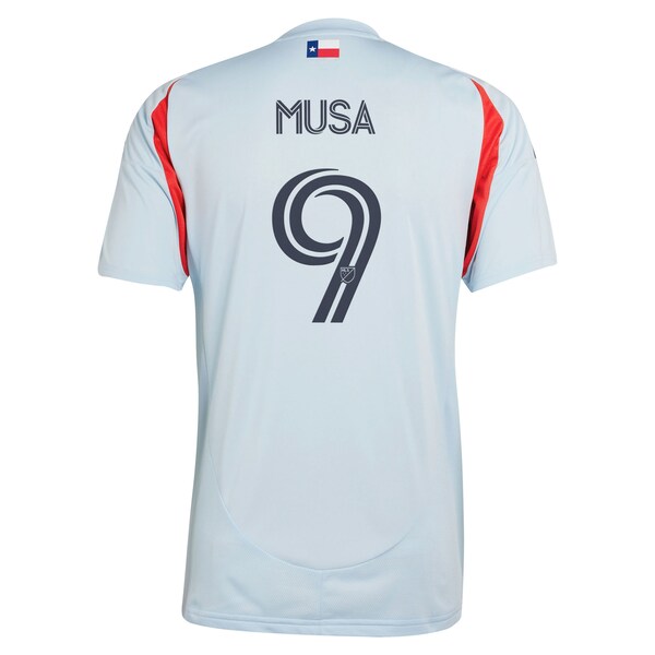 Petar Musa FC Dallas adidas 2025 The Inferno Kit Replica Player Jersey - Light Blue