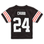 Nick Chubb Cleveland Browns Nike Toddler Game Jersey - Brown